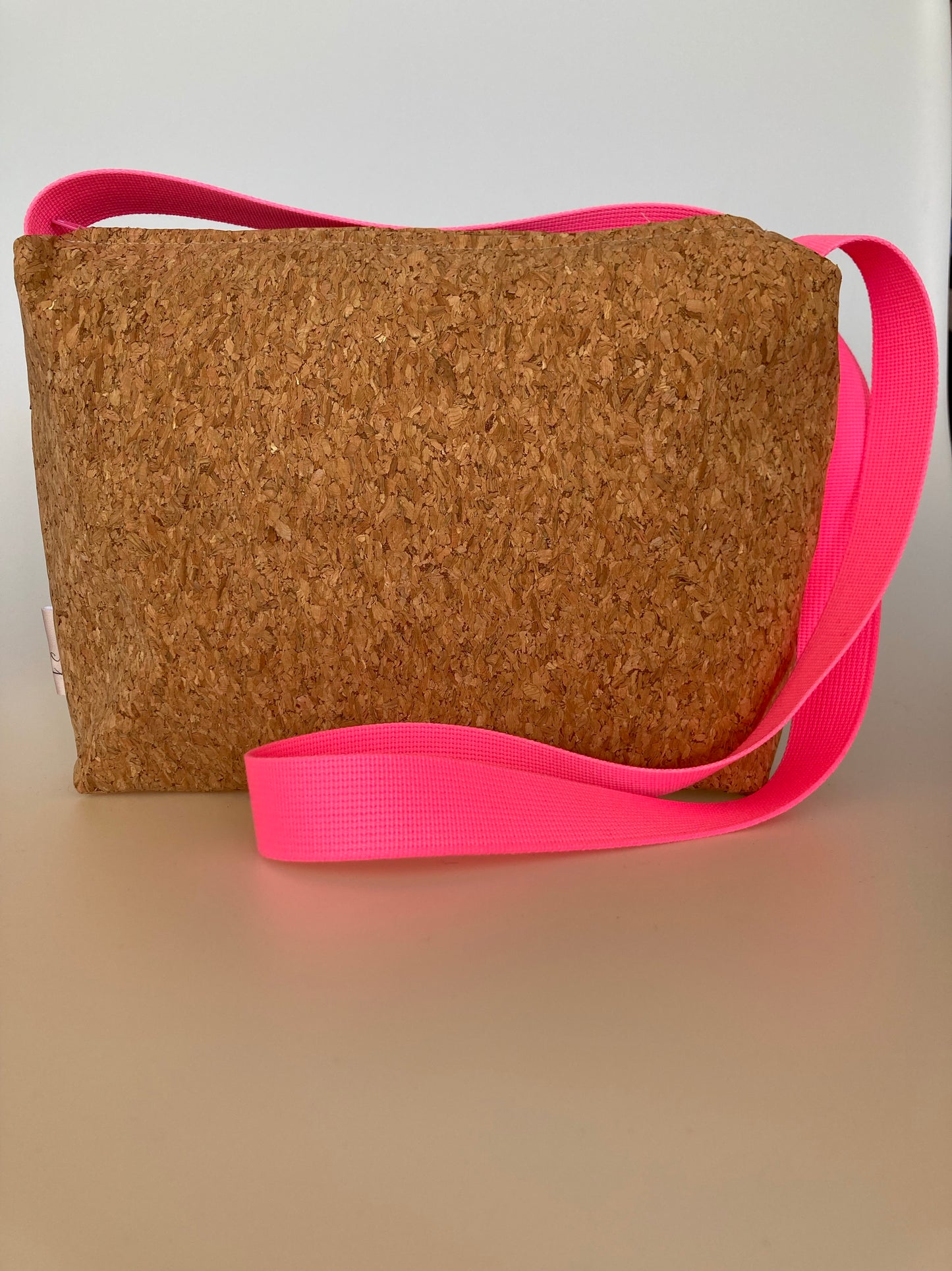 Clutch Kurk Roze Band