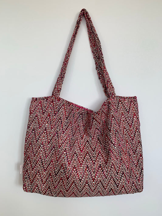 Mom Bag Zig Zag Pink