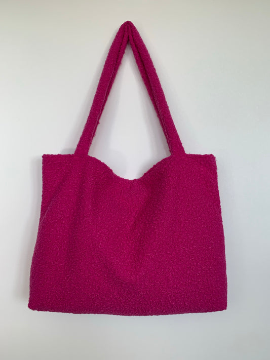 Mom Bag Teddy Pink